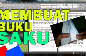 Bagaimana Pembuatan Buku Saku